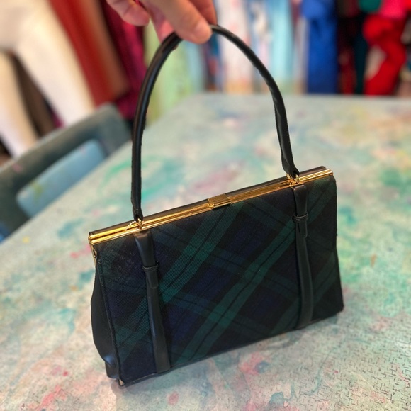 Vintage Tartan Handbag - Picture 4 of 15